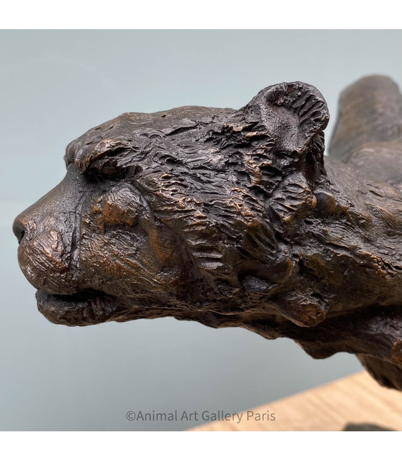 Sculpture-Bronze-Agression-de-guepard-Vassil (1)