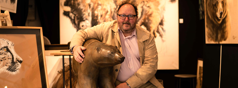 Animal Art Gallery Paris - Jean-Christophe Barbou des Places - Artistes animaliers - Galerie d'art animalier